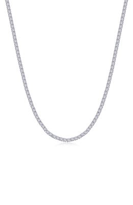 Lafonn Rivera Simulated Diamond Necklace in Silver