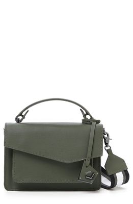Botkier Cobble Hill Leather Crossbody Bag in Army Green
