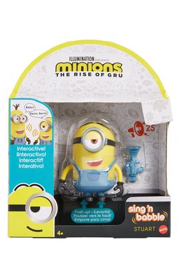 Mattel Minions: The Rise of Gru Sing 'N Babble Stuart Toy in Yellow