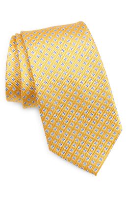 Nordstrom Neat Silk Tie in Yellow