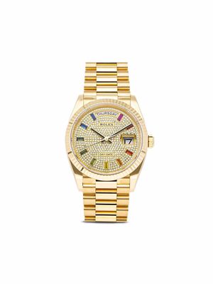 Rolex 2022 pre-owned Day-Date 36mm - Gold