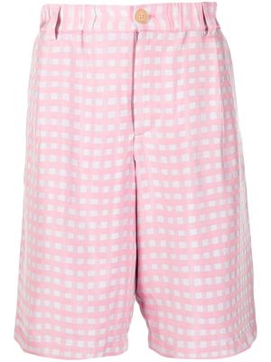Jacquemus Le short Gelati pleated shorts - Pink