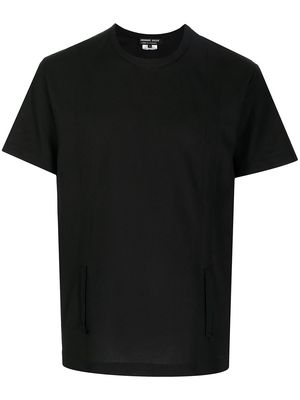 Comme Des Garçons Homme Deux strap-detailing T-shirt - Black
