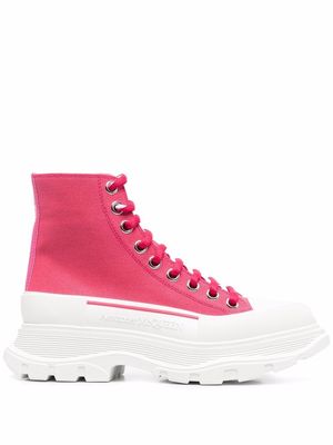 Alexander McQueen chunky-sole sneakers - Pink