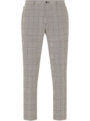 Dolce & Gabbana tartan-check trousers - White
