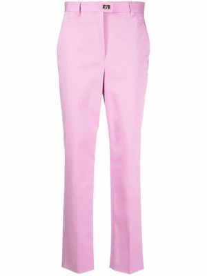 Salvatore Ferragamo cropped tailored trousers - Pink