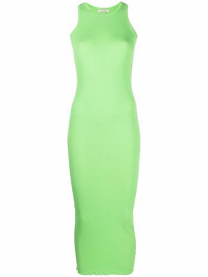 Nina Ricci ribbed-knit bodycon dress - Green