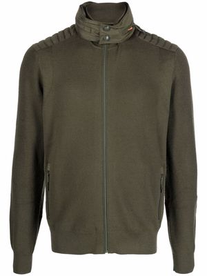 Polo Ralph Lauren contrast-hood zipped hoodie - Green