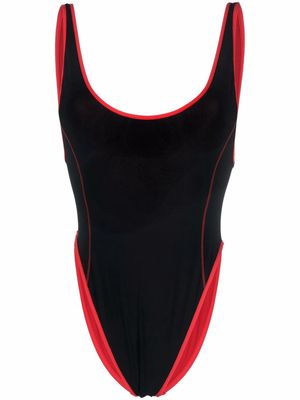 Diesel BFSW-Kaylas high-cut swimsuit - Black