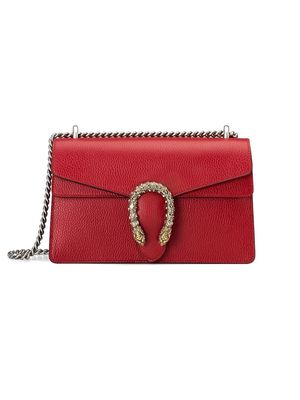 Gucci Dionysus leather shoulder bag - Red