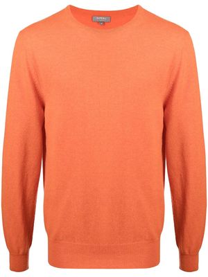 N.Peal crew neck cashmere jumper - Orange