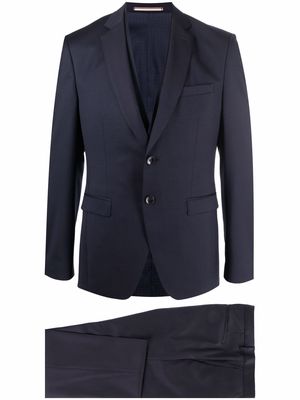 BOSS Reymond three-piece slim-fit suit - Blue