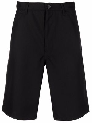 Comme Des Garçons Shirt knee-length Bermuda shorts - Black