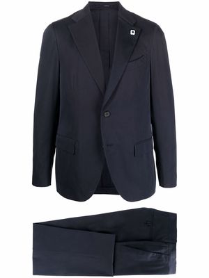 Lardini two-piece single-breasted suit - Blue