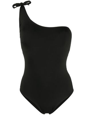Fisico one shoulder swimsuit - Black