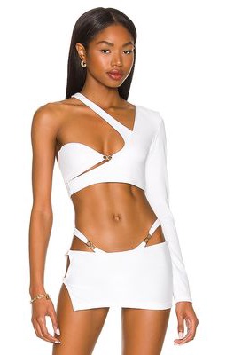 lovewave The Rey Top in White