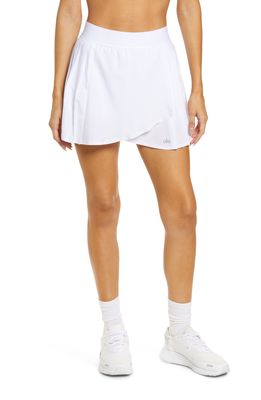Alo Aces Tennis Skirt in White