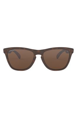 Oakley Frogskins 55mm Square Sunglasses in Brown Tortoise/Brown