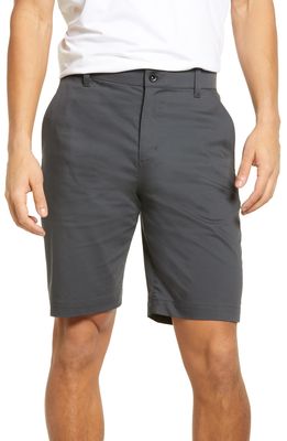 Nike Golf Nike Dri-FIT UV Flat Front Chino Golf Shorts in Dark Smoke Grey