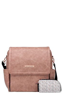 Petunia Pickle Bottom Boxy Backpack Diaper Bag in Dusty Rose