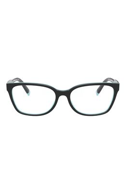Tiffany & Co. Pillow 54mm Optical Glasses in Black/Blue