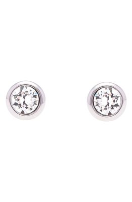 Ted Baker London Sinaa Crystal Stud Earrings in Crystal/Silver