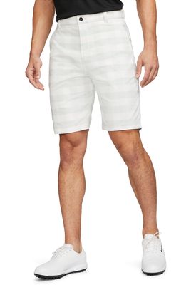 Nike Golf Dri-FIT UV Flat Front Golf Shorts in Photon Dust/White