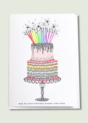May All Your Birthday Wishes Come True Greeting Card