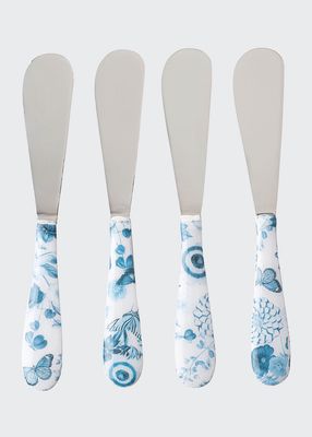 Field of Flowers Chambray Spreaders, Set of 4