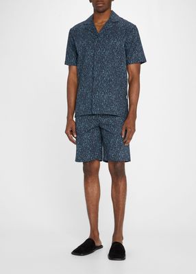 Men's Matching Short Cotton Pajama Set