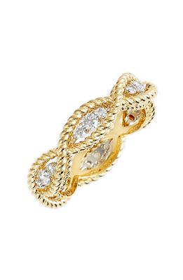Roberto Coin 'New Barocco' Diamond Band Ring in Yellow Gold