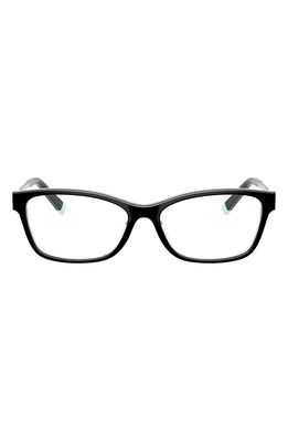 Tiffany & Co. 54mm Rectangular Optical Glasses in Black