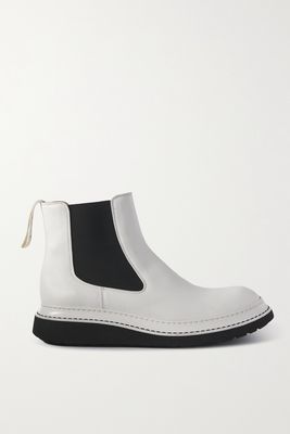 Loewe - Leather Chelsea Boots - White