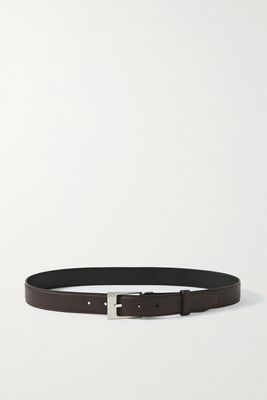The Row - Jewel Leather Belt - Brown