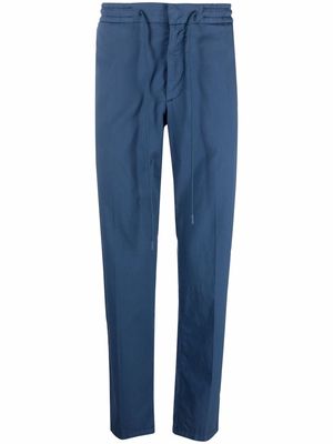 BOSS drawstring-waist trousers - Blue