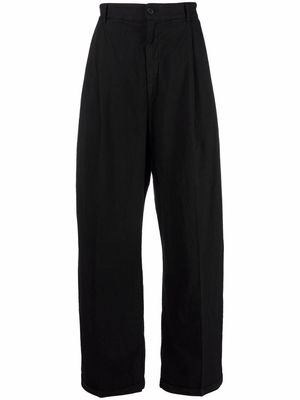 Barena high-rise wide-leg trousers - Black