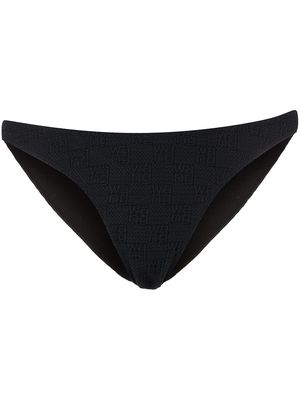 Alexander Wang knit logo bikini bottoms - Black