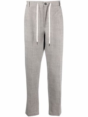 Circolo 1901 drawstring-waist trousers - Black