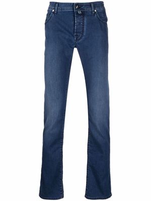 Jacob Cohen handkerchief-detail jeans - Blue