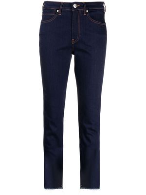 3x1 cropped slim-fit jeans - Blue