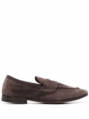 Henderson Baracco slip-on suede loafers - Brown