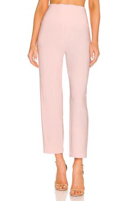Norma Kamali Pencil Pant in Blush