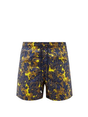 Vilebrequin - Moorea Fish-print Swim Shorts - Mens - Multi