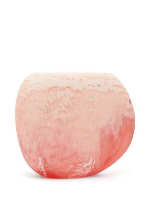 Dinosaur Designs - Rock Large Marbled-resin Vase - Pink