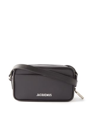 Jacquemus - Baneto Leather Cross-body Bag - Mens - Black