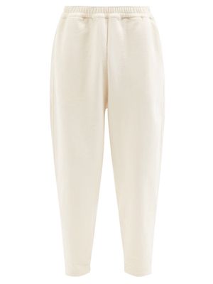 Toogood - Acrobat Organic-cotton Jersey Track Pants - Mens - Cream