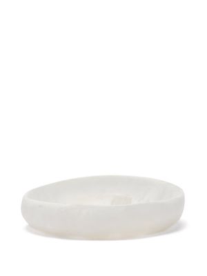 Dinosaur Designs - Earth Small Marbled-resin Bowl - White