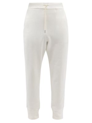 Jil Sander - Logo-embroidered Cotton-jersey Track Pants - Mens - White