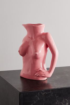 Anissa Kermiche - Jugs Jug Ceramic Vase - Pink