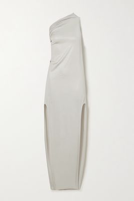 Rick Owens - Sivaan One-shoulder Stretch-jersey Gown - Cream